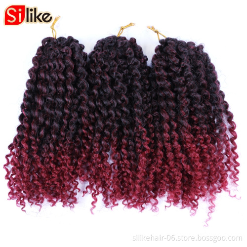 Malibob Marley Braiding Hair bob dread braids  Wholesale Freetress Curly Crochet Extension Synthetic Kinky Twist Hair